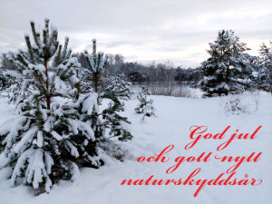 God jul och gott nytt naturskyddsår